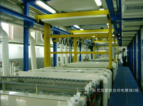 塑膠自動電鍍線B線